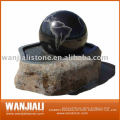 black granite rolling ball water fountain